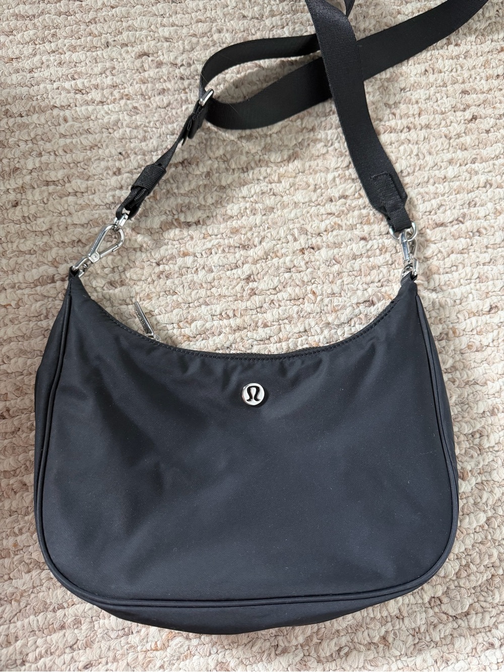 lululemon athletica Black Shoulder Crossbody Bag